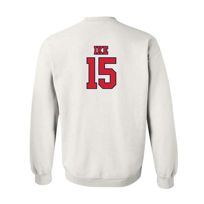 Gonzaga - NCAA Men's Basketball : Graham Ike - Classic Shersey Crewneck Sweatshirt-1