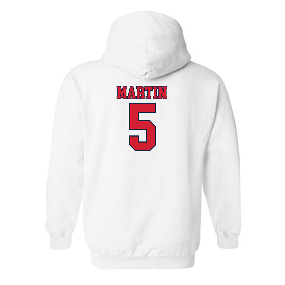 Gonzaga - NCAA Women's Volleyball : Brianna Martin - Classic Shersey Hooded Sweatshirt-1