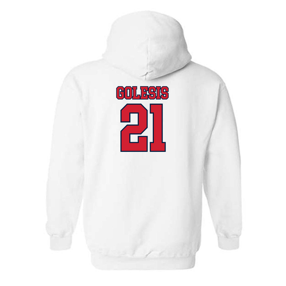 Gonzaga - NCAA Men's Soccer : Nico Golesis - Classic Shersey Hooded Sweatshirt-1