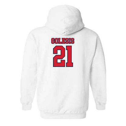 Gonzaga - NCAA Men's Soccer : Nico Golesis - Classic Shersey Hooded Sweatshirt-1