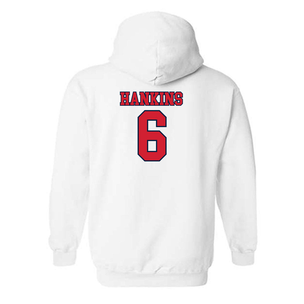 Gonzaga - NCAA Baseball : Josh Hankins - Classic Shersey Hooded Sweatshirt-1