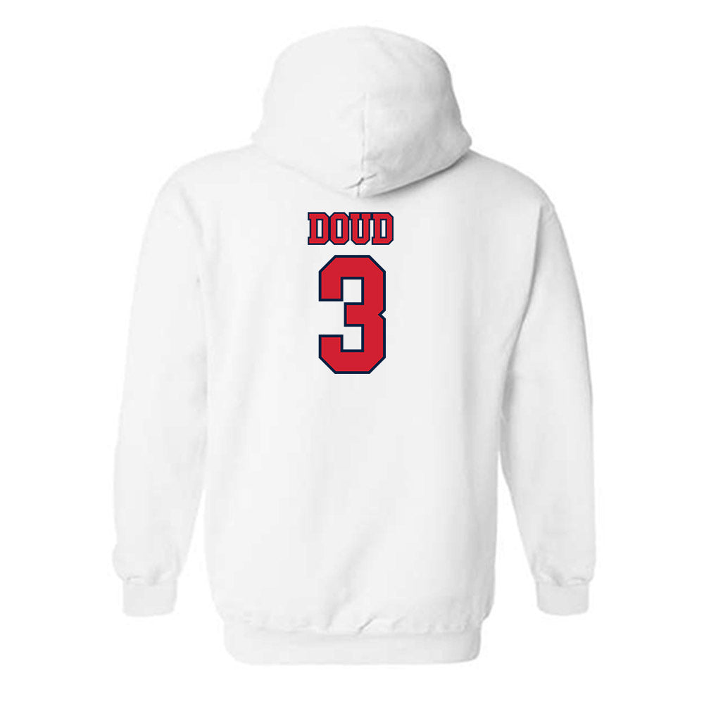 Gonzaga - NCAA Men's Soccer : Ethan Doud - Classic Shersey Hooded Sweatshirt-1
