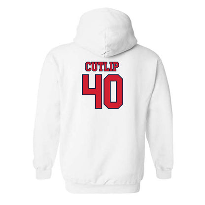 Gonzaga - NCAA Baseball : Ryder Cutlip - Classic Shersey Hooded Sweatshirt-1