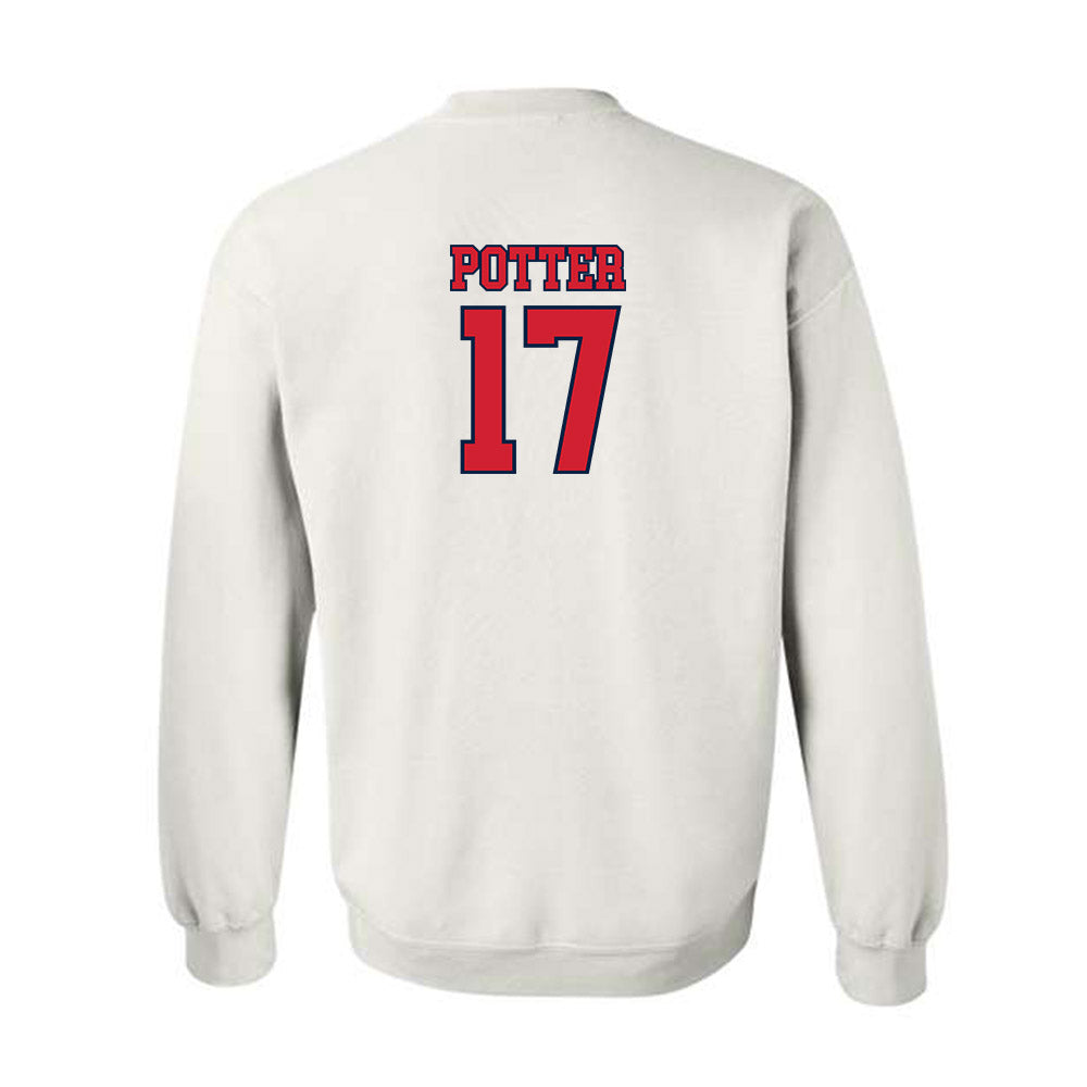 Gonzaga - NCAA Men's Soccer : Chase Potter - Classic Shersey Crewneck Sweatshirt-1