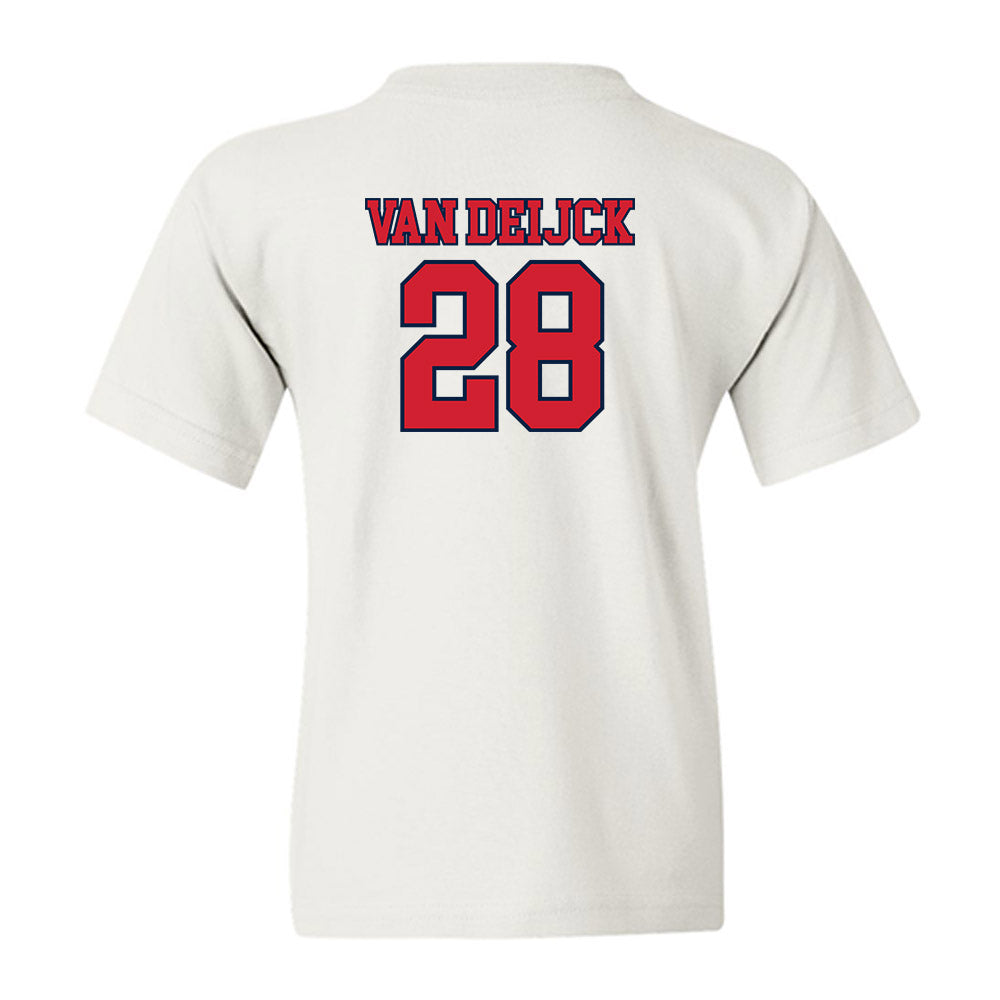 Gonzaga - NCAA Men's Soccer : Jelle van Deijck - Classic Shersey Youth T-Shirt-1