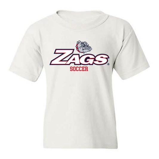 Gonzaga - NCAA Men's Soccer : Geremi Onentia - Classic Fashion Shersey Youth T-Shirt-0