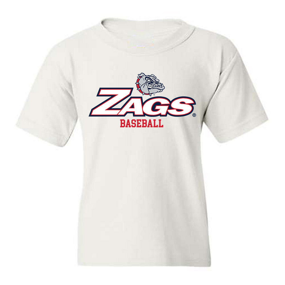 Gonzaga - NCAA Baseball : Karsten Sweum - Classic Shersey Youth T-Shirt-0