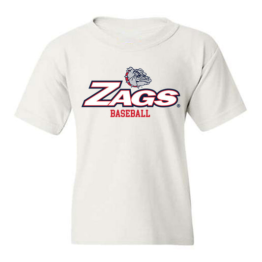 Gonzaga - NCAA Baseball : Bo Shinkle - Classic Shersey Youth T-Shirt-0
