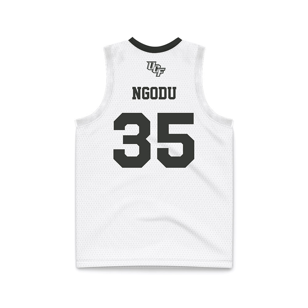 Central Florida - NCAA Women's Basketball : Khyala Ngodu - White Basketball Jersey-1