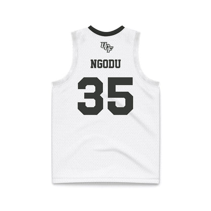 Central Florida - NCAA Women's Basketball : Khyala Ngodu - White Basketball Jersey-1