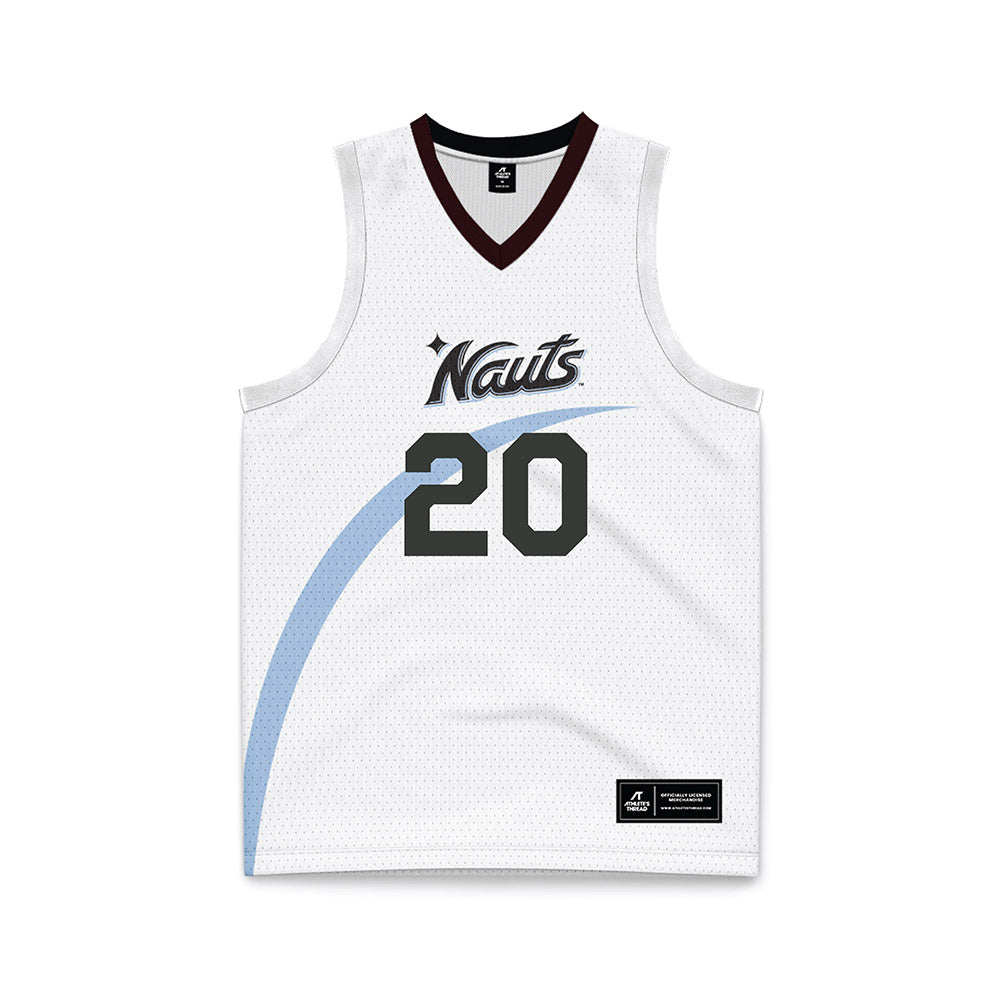 Central Florida - NCAA Men's Basketball : Poohpha Warakulnukroh - White Basketball Jersey-0