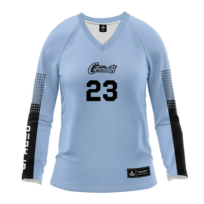 Central Florida - NCAA Women's Volleyball : Britt Carlson - Blue Volleyball Jersey-0