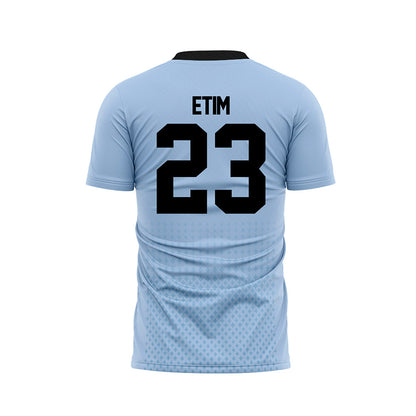 Central Florida - NCAA Women's Soccer : Edidiong Etim - Blue Soccer Jersey-1