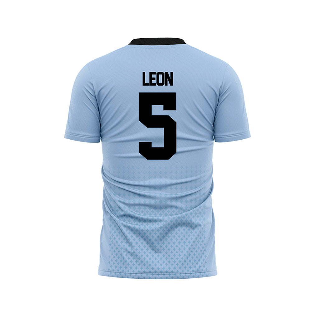 Central Florida - NCAA Women's Soccer : Natalie Leon - Blue Soccer Jersey-1