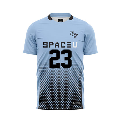 Central Florida - NCAA Women's Soccer : Edidiong Etim - Blue Soccer Jersey-0