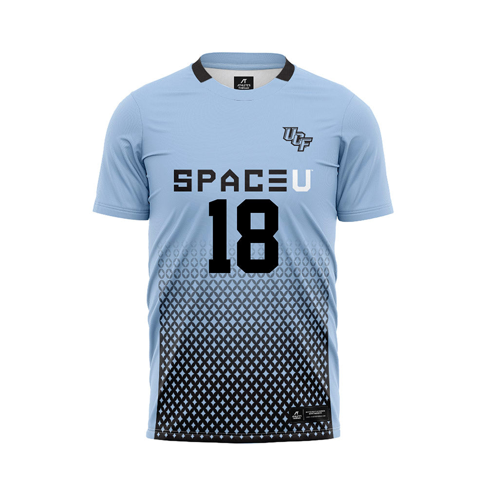 Central Florida - NCAA Women's Soccer : Ainsley Moy - Blue Soccer Jersey-0