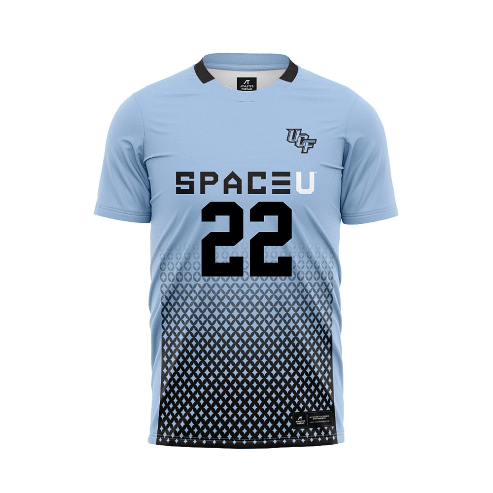 Central Florida - NCAA Women's Soccer : Brooke Mulroney - Blue Soccer Jersey-0