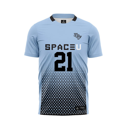 Central Florida - NCAA Women's Soccer : sophia may - Blue Soccer Jersey-0
