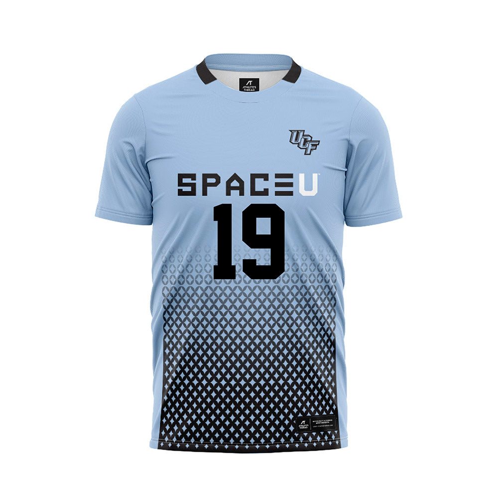 Central Florida - NCAA Women's Soccer : Kalena Bellini - Blue Soccer Jersey-0