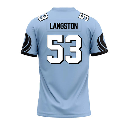 Central Florida - NCAA Football : Laparka Langston - Blue Premium Football Jersey-1