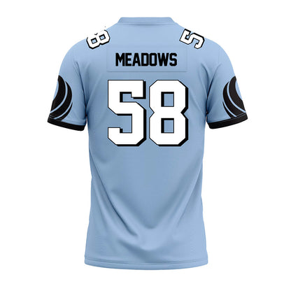 Central Florida - NCAA Football : Connor Meadows - Blue Premium Football Jersey-1
