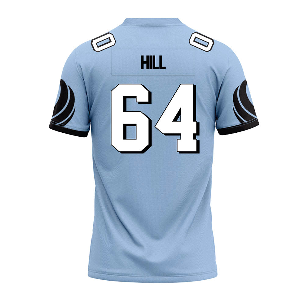  - NCAA Football : Shaheem Hill - Blue Premium Football Jersey-1