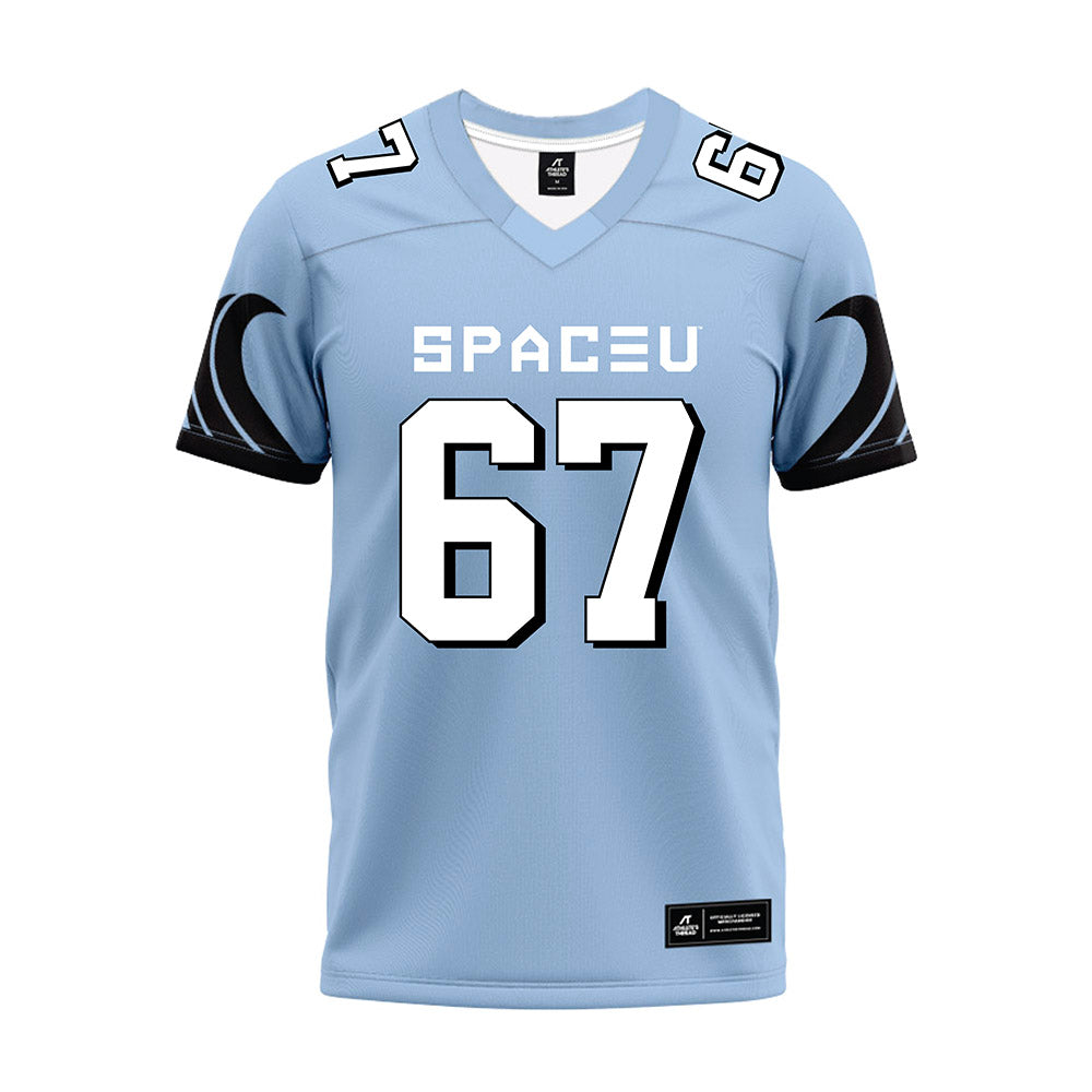 Central Florida - NCAA Football : Noah Senka - Blue Premium Football Jersey-0