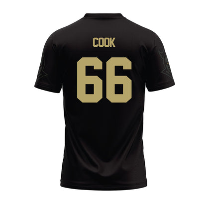 Central Florida - NCAA Football : Colin Cook - Black Football Jersey