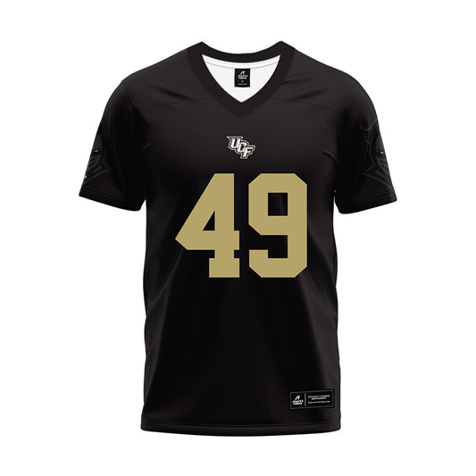 Central Florida - NCAA Football : Quinten Johnson - Black Football Jersey