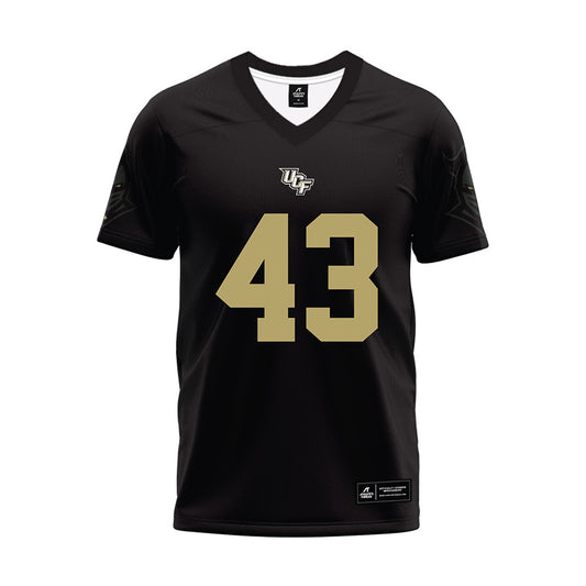 Central Florida - NCAA Football : Cole Kozlowski - Black Football Jersey-0