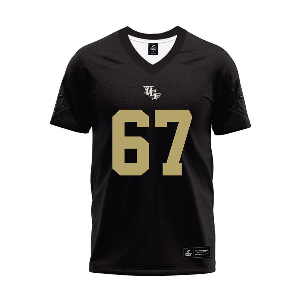 Central Florida - NCAA Football : Noah Senka - Black Football Jersey-0