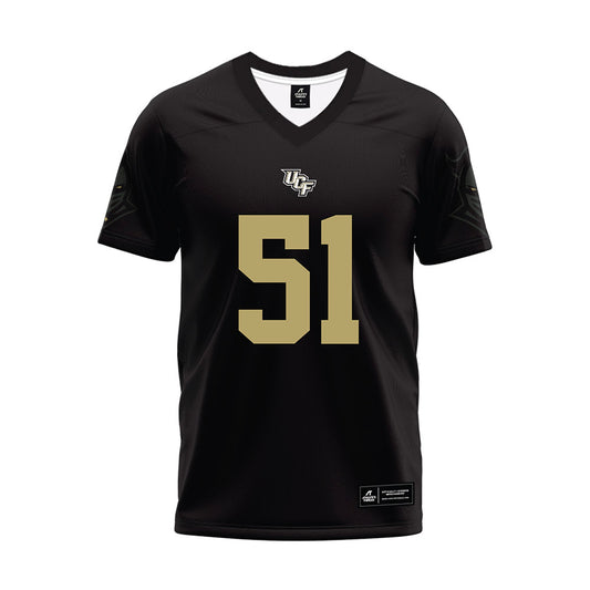 Central Florida - NCAA Football : Malachi Lawrence - Black Football Jersey-0