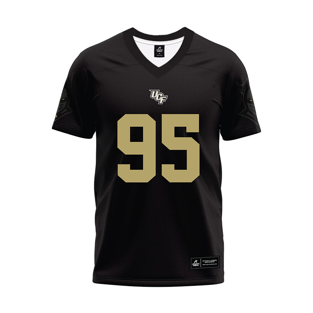 Central Florida - NCAA Football : RJ Jackson Jr - Black Football Jersey-0