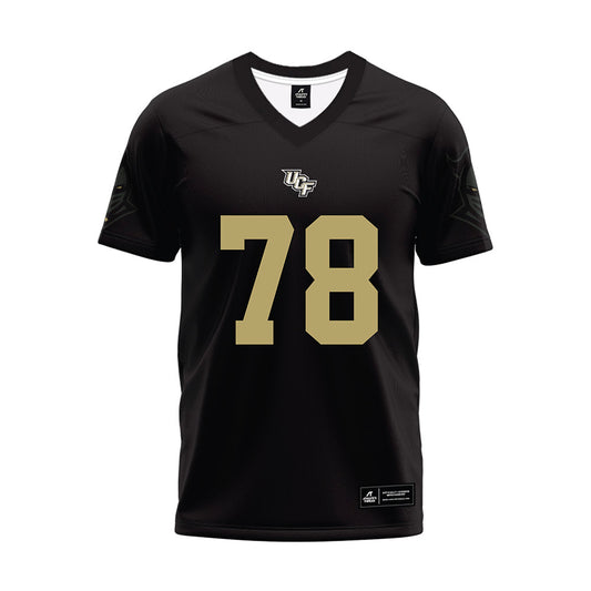 Central Florida - NCAA Football : Preston Cushman - Black Football Jersey-0