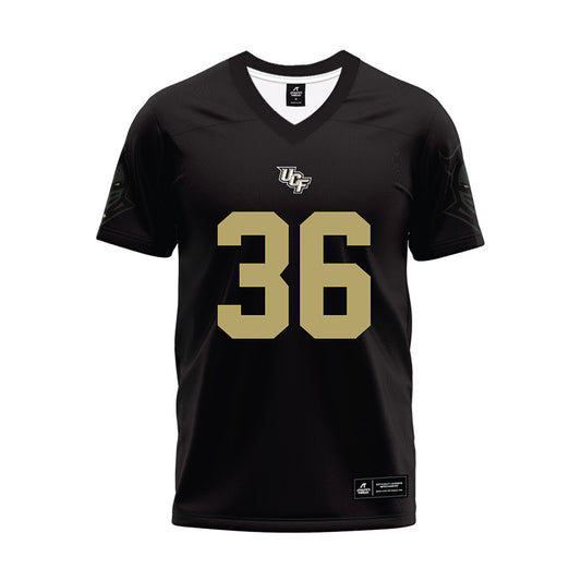 Central Florida - NCAA Football : Chase Jarrett - Black Football Jersey-0