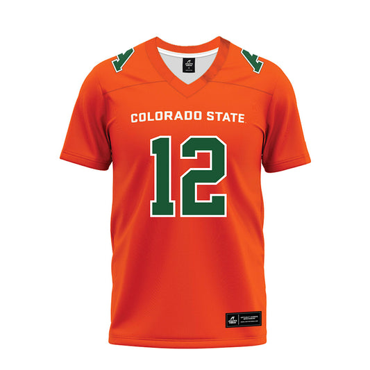 Colorado State - NCAA Football : Tahjamell Bullock - Premium Football Jersey-0