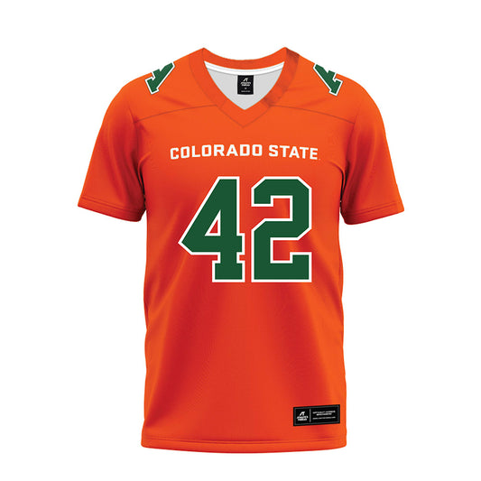 Colorado State - NCAA Football : Jaden Landrum - Premium Football Jersey