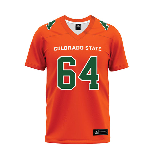 Colorado State - NCAA Football : Tristan Holmbeck - Premium Football Jersey-0