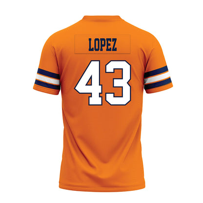 UTEP - NCAA Football : Julian Lopez - Premium Football Jersey