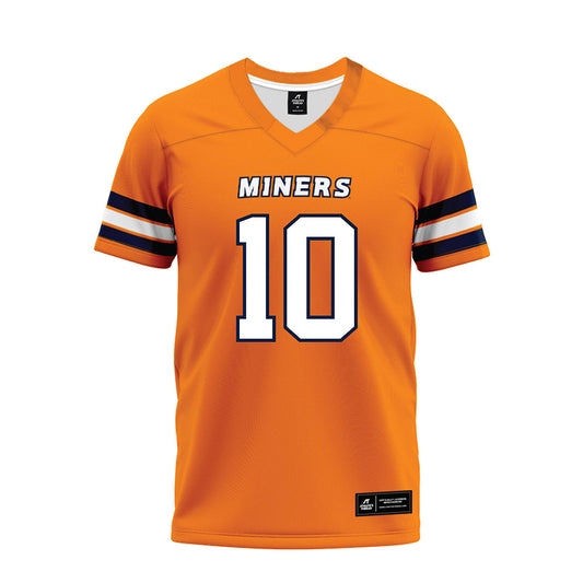UTEP - NCAA Football : Chad Warner - Premium Football Jersey-0