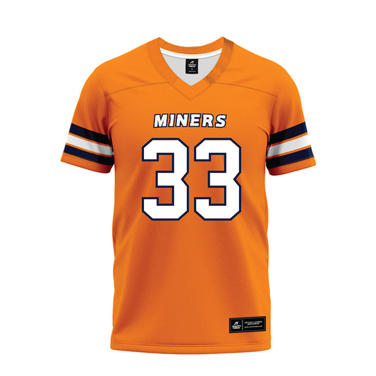 UTEP - NCAA Football : Tanner Cragun - Premium Football Jersey-0