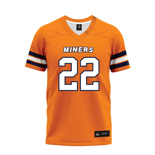 UTEP - NCAA Football : Elijah McCoy - Premium Football Jersey-0