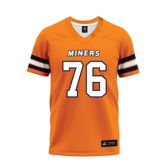 UTEP - NCAA Football : Diego De La Cruz - Premium Football Jersey-0