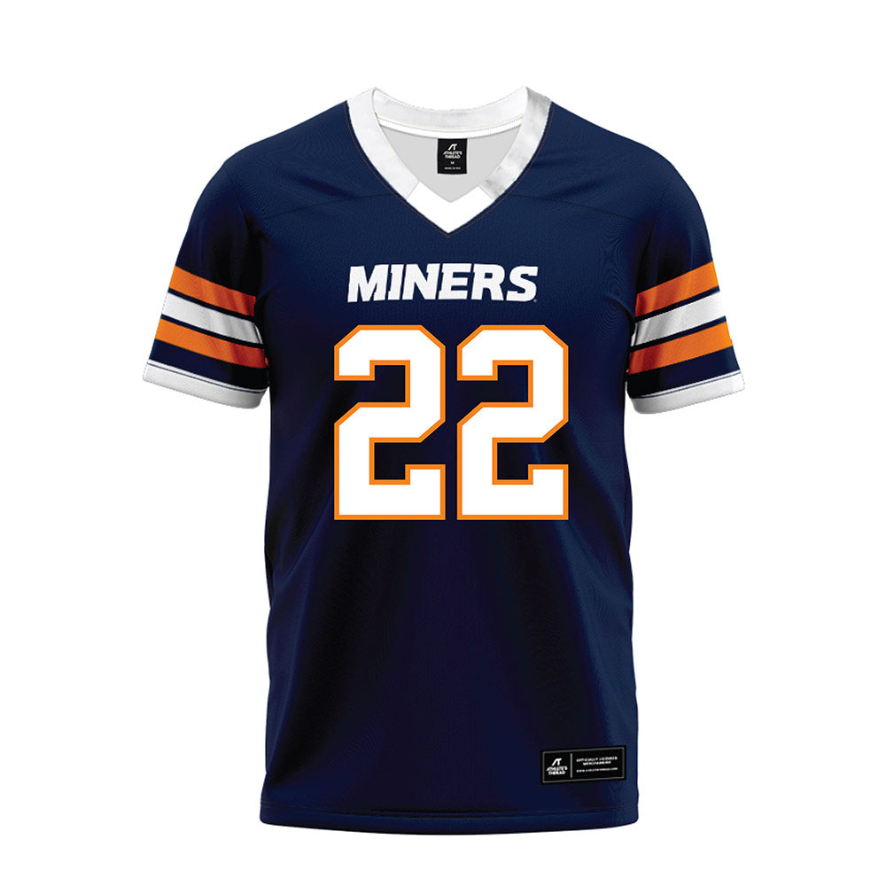 UTEP - NCAA Football : Elijah McCoy - Premium Football Jersey-0