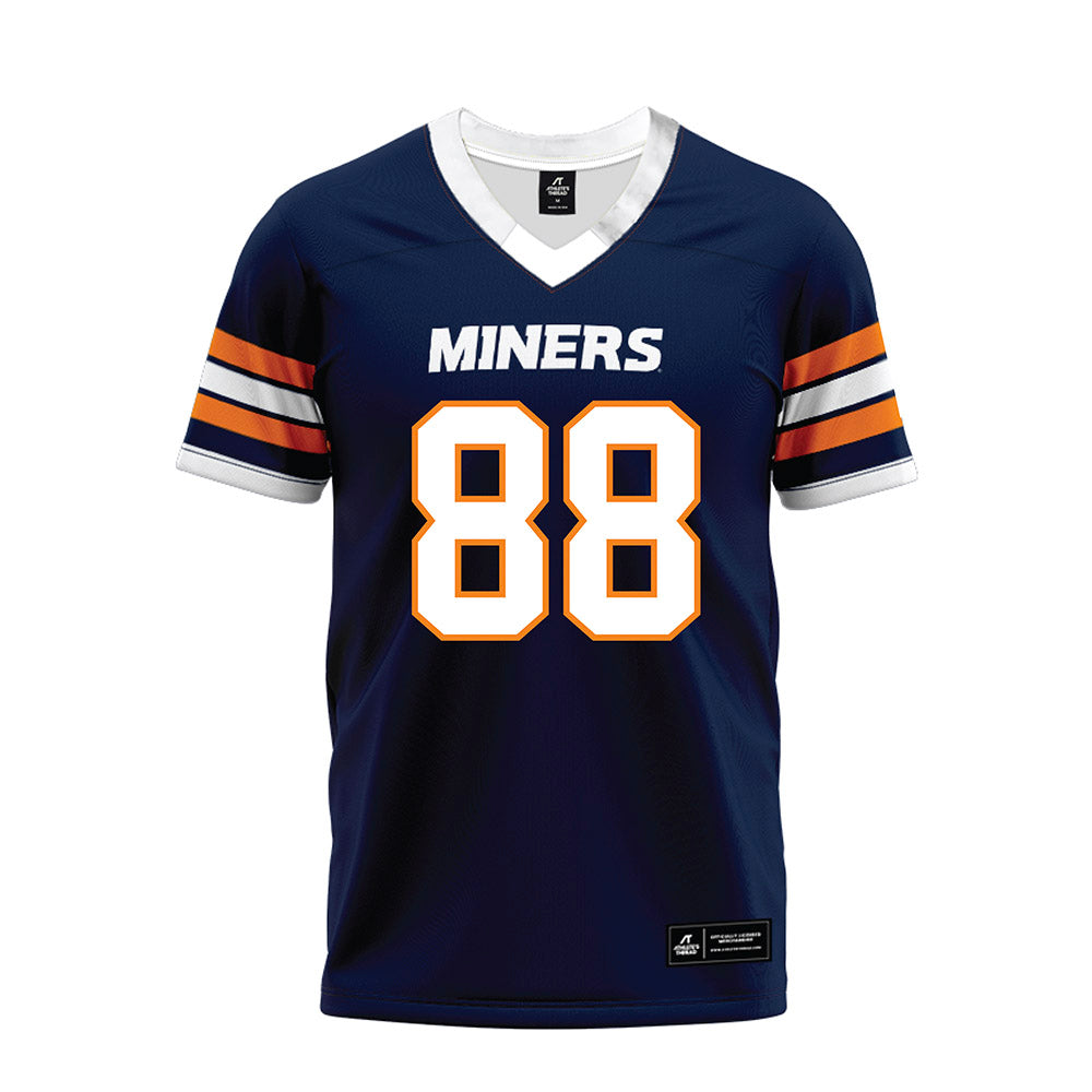 UTEP - NCAA Football : Luke Seib - Premium Football Jersey