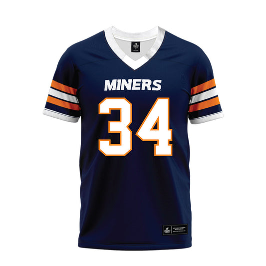 UTEP - NCAA Football : Xavier Johnson - Premium Football Jersey