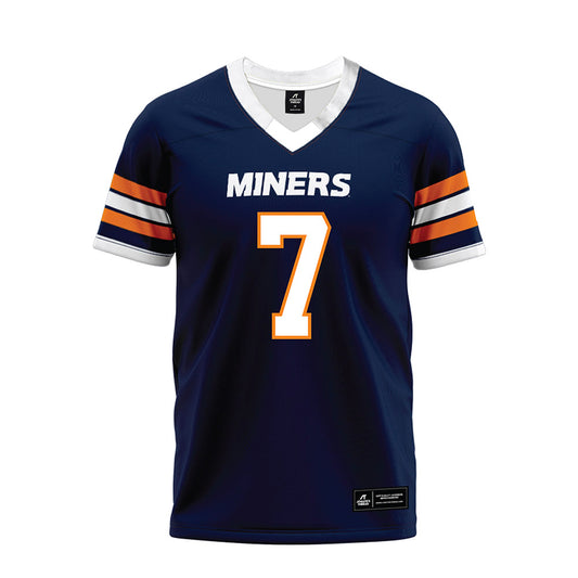 UTEP - NCAA Football : Kadarion Johnson - Premium Football Jersey