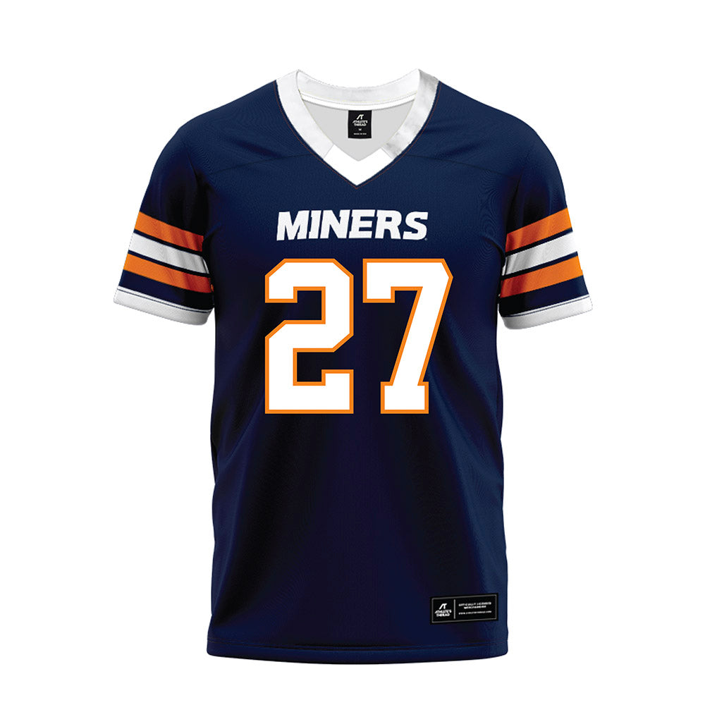 UTEP - NCAA Football : Miles McWhorter - Premium Football Jersey