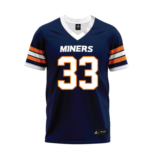 UTEP - NCAA Football : Tanner Cragun - Premium Football Jersey-0
