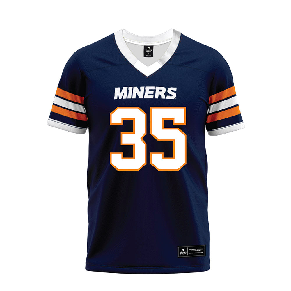 UTEP - NCAA Football : Zachary Essih - Premium Football Jersey